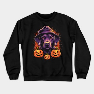 Labrador Retriever  Halloween Crewneck Sweatshirt